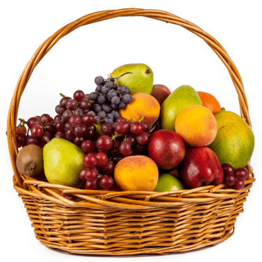 Assorted fruit basket