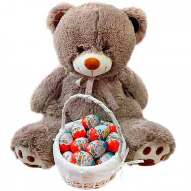 Gift set "Bear with a basket"