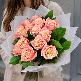 15 Roses pêche