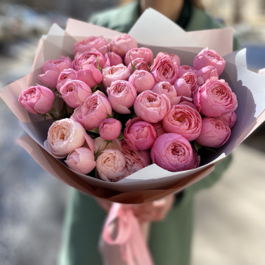 Bouquet of Peony Roses