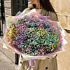 Bouquet aus 25 regenbogenfarbenen Gypsophilen