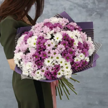 Великий букет хризантем