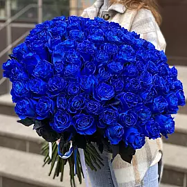 101 rosas azuis