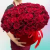 Букет із 101 троянди в коробці