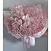 Ramo con orquídeas y gypsophilas — delicadeza y estilo