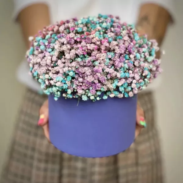 Цветочная Палитра с Гипсофилами