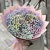 Ramo de 11 gypsophilas de colores