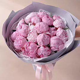 Bouquet de 19 pivoines — «Conte d’été»