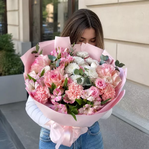 Buquê misto — «Romance das flores»