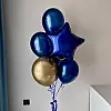 Ballonkomposition „Blaue Welle“