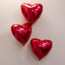 Composición de globos «Corazones para ti»