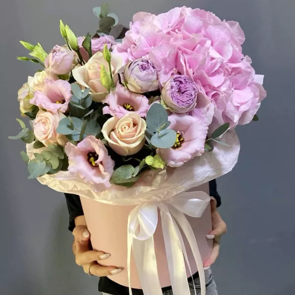 Bouquet en boîte « Charme des fleurs »
