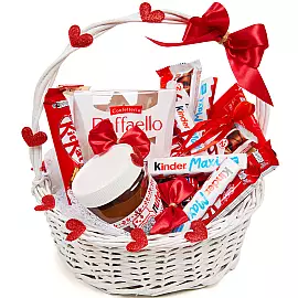 Cesta de dulces «Sabor de alegría»