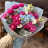 Bouquet with hydrangea — bright floral arrangement