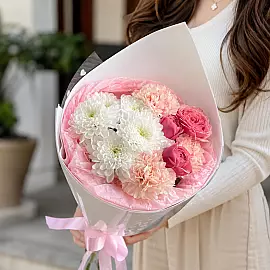 Ramo de flores «Luz cálida»
