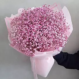 Nuvole rosa — bouquet di gipsofila