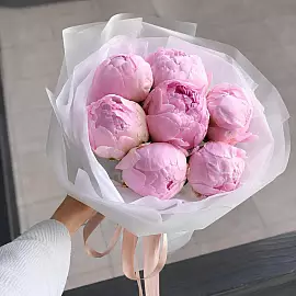 Bouquet de pivoines « Apesanteur »
