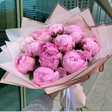 Bouquet: 11 peonies