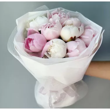 Peonies in the clouds