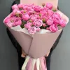 Букет з 11 півонієвих троянд