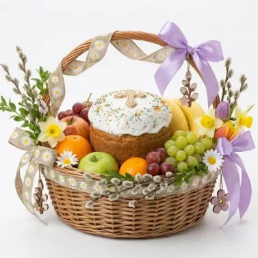 Cesta de Pascua «Tradiciones de Pascua»