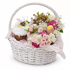 Cesto di Pasqua «Pasqua Fiorita»