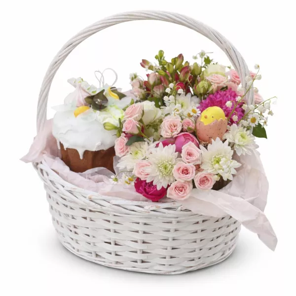 Великодній кошик «Квіткова Пасха»