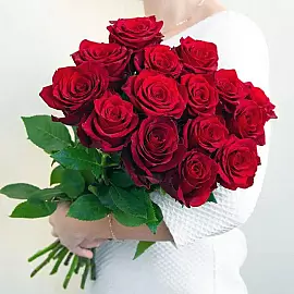 Buquê de 15 rosas
