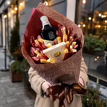 Мужской букет «Сильный вкус»