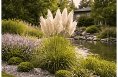 Кортадерія – пампасна трава для стильних букетів і декору