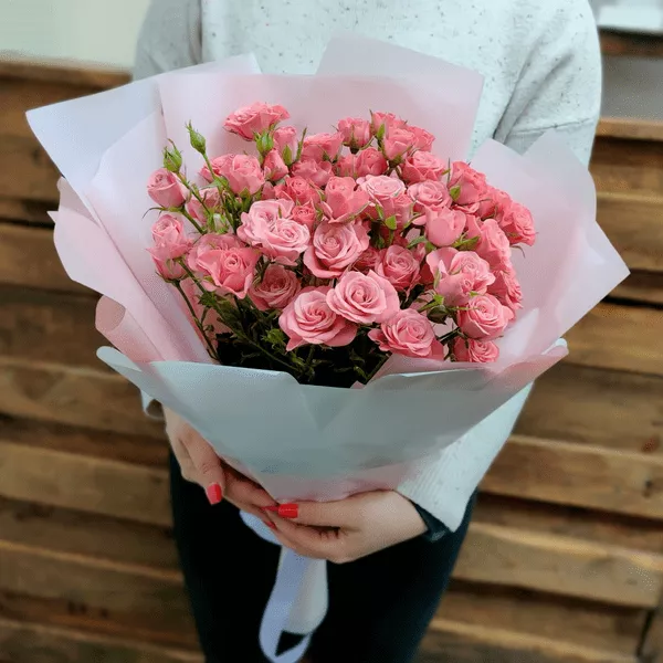 Ramo de rosas arbustivas "Armonía"