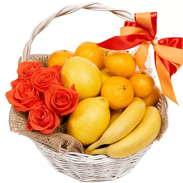 Кошик фруктів Романтика